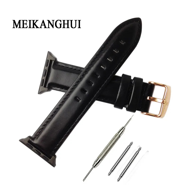 Ремешок для часов MeiKangHui кожаный, винтажный браслет для iwatch 38 мм series 1 и 2, аксессуары для наручных часов
Ремешок для часов MeiKangHui кожаный, винтажный браслет для iwatch 38 мм series 1 и 2, аксессуары для наручных часов