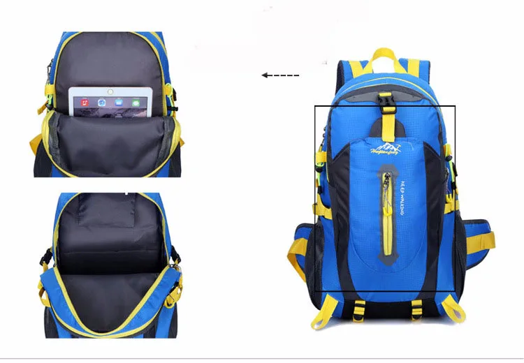 Climbing Backpack Rucksack Waterproof 40L Outdoor Sports Bag Travel Backpack Climbing Backpack Rucksack Waterproof 40L Outdoor Sports Bag Travel Backpack