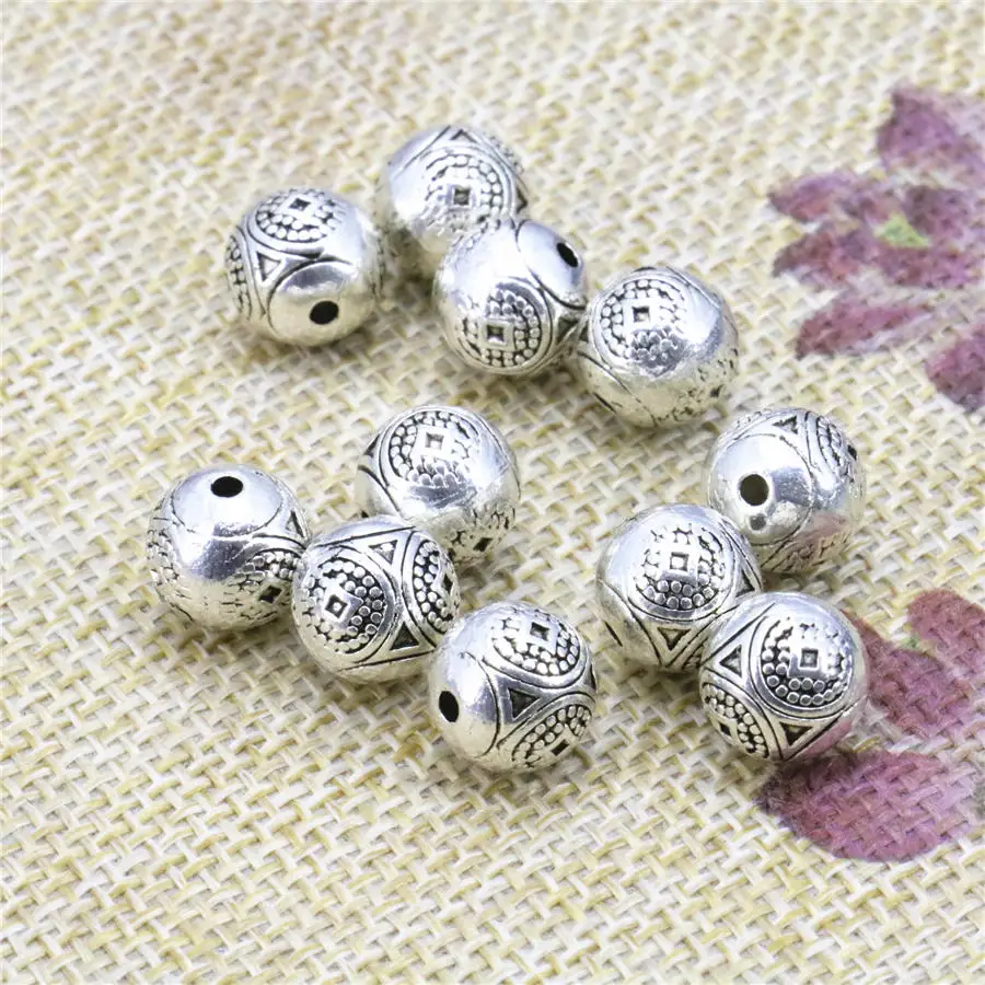 10PCS Accessory Lucky DIY Finding Loose Carved Flowers Copper Round Beads Ball Jewelry Making Design Women Metal Gifts Craft 9mm
10PCS Accessory Lucky DIY Finding Loose Carved Flowers Copper Round Beads Ball Jewelry Making Design Women Metal Gifts Craft 9mm