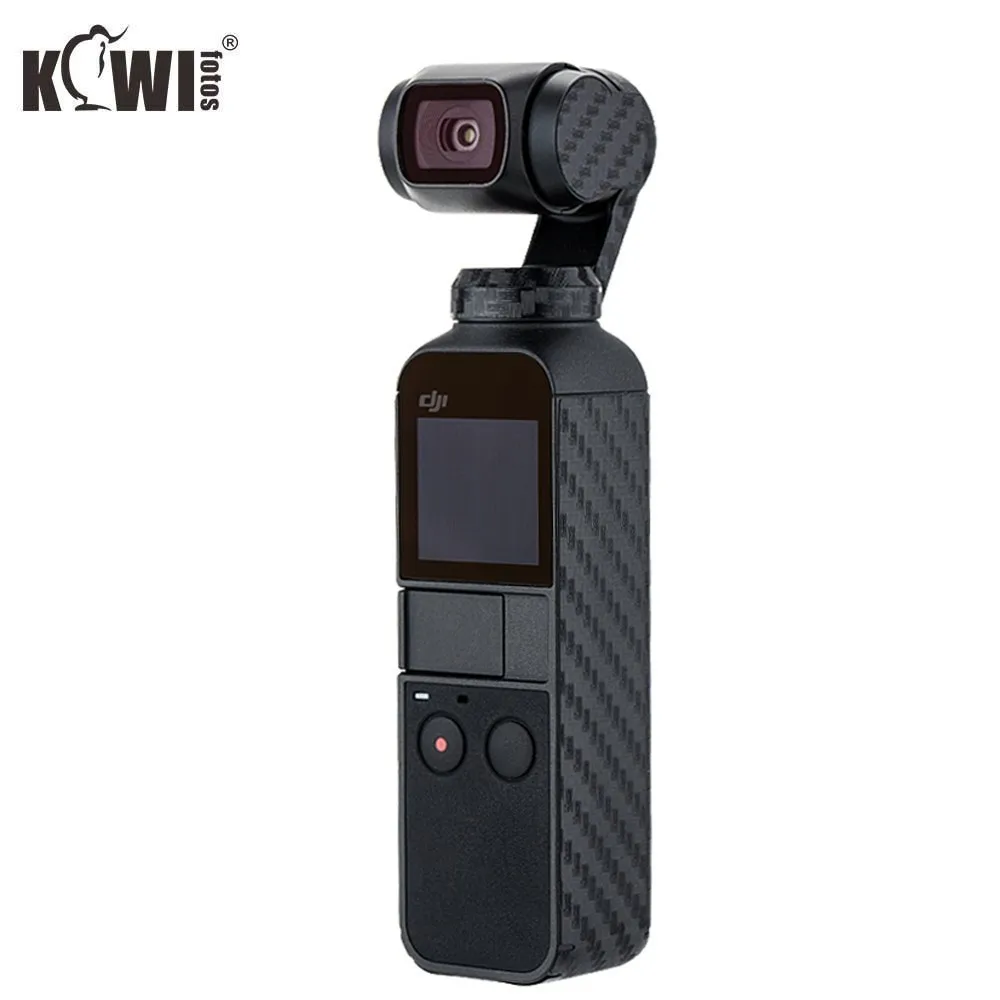 Kiwifotos Anti-Scratch Camera Cover Skin Protector For DJI OSMO Pocket Body Anti-Slide Grip Holder 3M Sticker Carbon Fiber Film
Kiwifotos Anti-Scratch Camera Cover Skin Protector For DJI OSMO Pocket Body Anti-Slide Grip Holder 3M Sticker Carbon Fiber Film