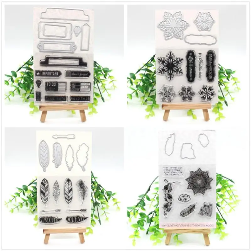 KSCRAFT Love Transparent Clear Silicone Stamp And Cutting Dies Set for DIY scrapbooking/photo album Decorative 1022
KSCRAFT Love Transparent Clear Silicone Stamp And Cutting Dies Set for DIY scrapbooking/photo album Decorative 1022