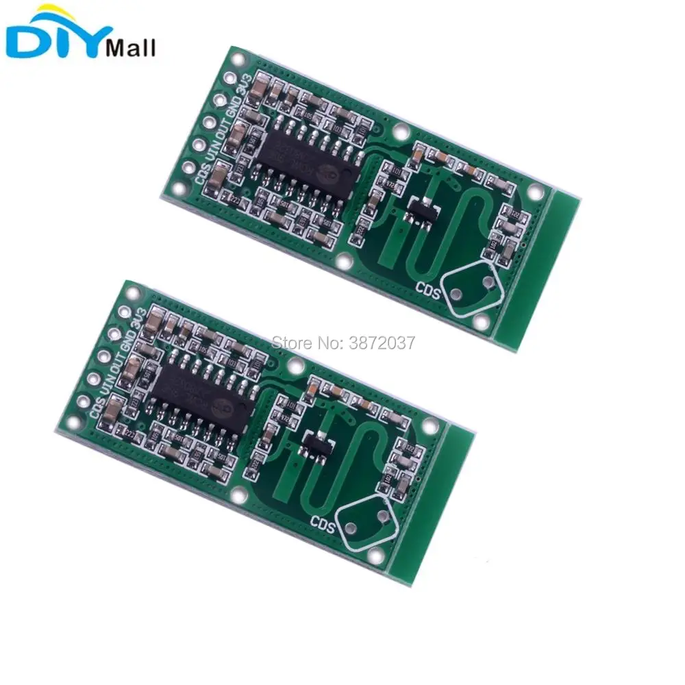 2pcs/lot RCWL-0516 Microwave Radar Sensor Human Body Induction 5-7M Distance Motion Detection Module for Arduino
2pcs/lot RCWL-0516 Microwave Radar Sensor Human Body Induction 5-7M Distance Motion Detection Module for Arduino