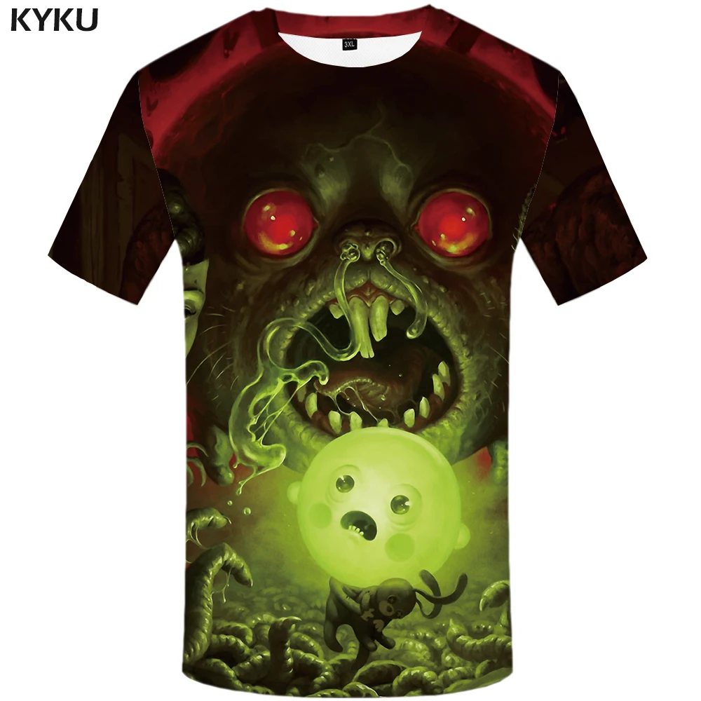 KYKU Game T shirt Men Animal Anime Clothes Bear Shirt Print Gothic T-shirts 3d War Tshirt Printed Short Sleeve Punk Rock Printed
KYKU Game T shirt Men Animal Anime Clothes Bear Shirt Print Gothic T-shirts 3d War Tshirt Printed Short Sleeve Punk Rock Printed