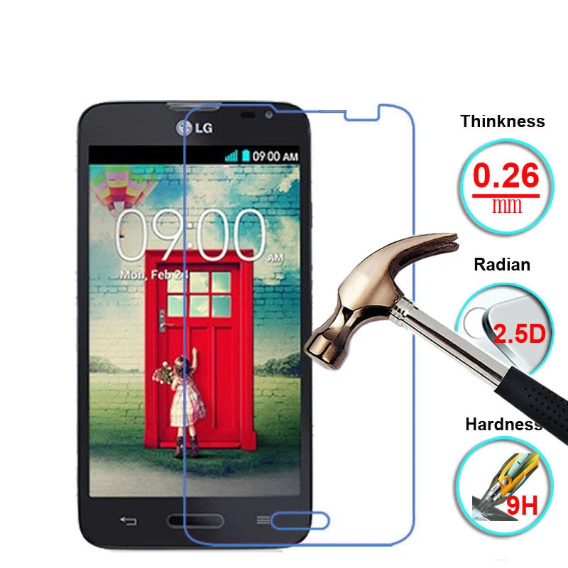 Premium Tempered Glass for LG L70 D320N L80 D373 L90 D405 D415 9H 2.5D Transparent Screen Protector with Clean Tools
Premium Tempered Glass for LG L70 D320N L80 D373 L90 D405 D415 9H 2.5D Transparent Screen Protector with Clean Tools