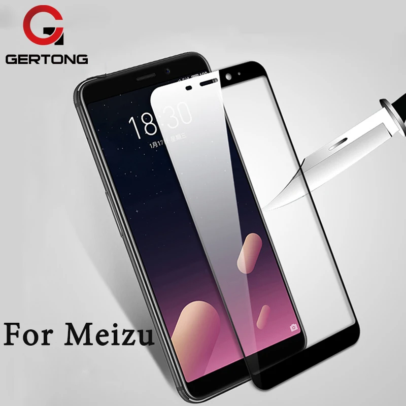 GerTong Full Cover Tempered Glass For Meizu M6S M6 Note Screen Protector For Meizu M5 Note M5C M5S Black White Protective Film
GerTong Full Cover Tempered Glass For Meizu M6S M6 Note Screen Protector For Meizu M5 Note M5C M5S Black White Protective Film