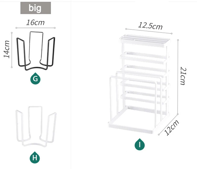 Dish-Drainer-Draining-Plate-Rack-Kitchen-Bowl-Cups-Mug-Organizer-Cucina-Holder-Black-White-Iron-Storage-Knife-Shelf-Organization-015