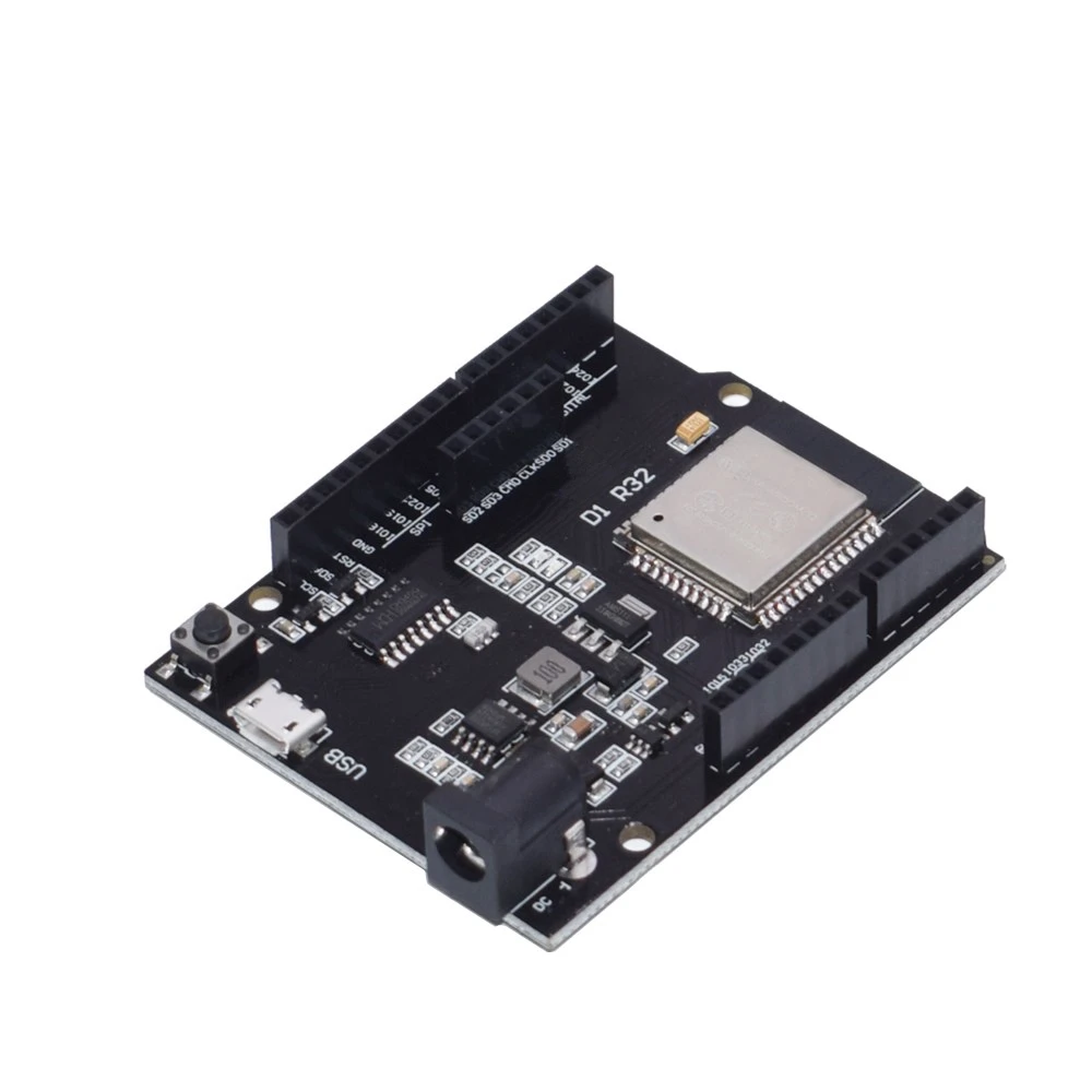 ESP32 For Wemos D1 Mini For Arduino UNO R3 D1 R32 WIFI Wireless Bluetooth Development Board CH340 4M Memory One
ESP32 For Wemos D1 Mini For Arduino UNO R3 D1 R32 WIFI Wireless Bluetooth Development Board CH340 4M Memory One