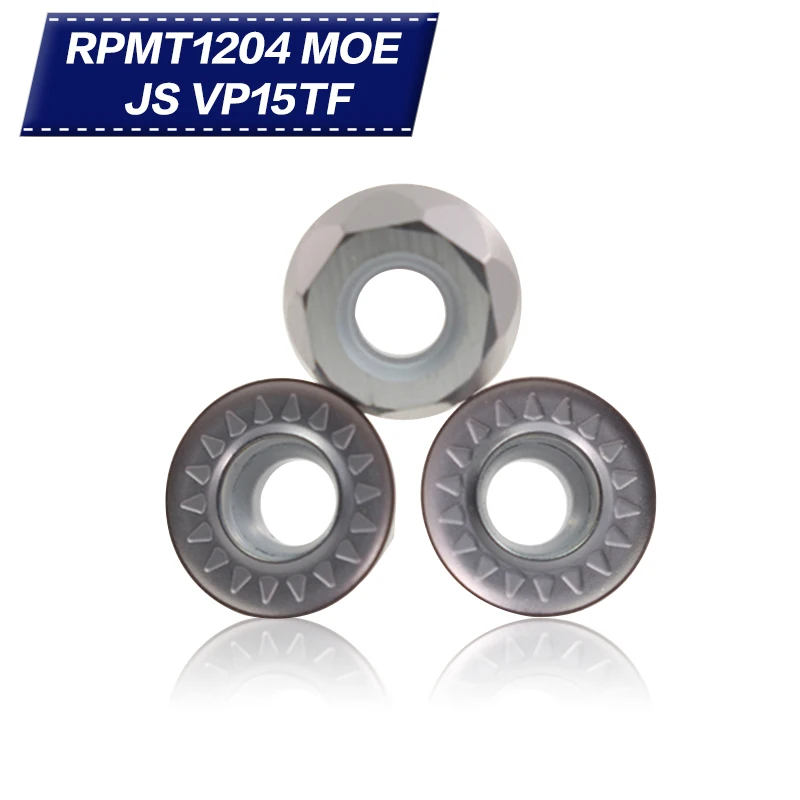 10PCS Milling tools RPMT1204 MO E VP15TF Carbide inserts Cutting Tool CNC Tools Lathe tools Lathe cutter face milling
10PCS Milling tools RPMT1204 MO E VP15TF Carbide inserts Cutting Tool CNC Tools Lathe tools Lathe cutter face milling