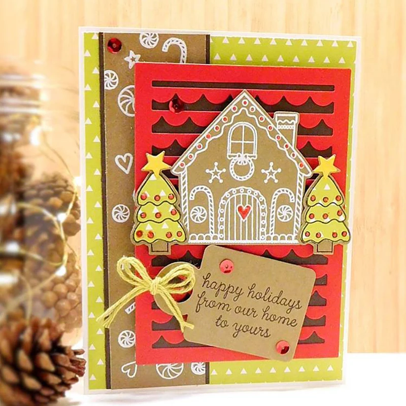 Sweet Christmas House Clear Stamps Seal for Scrapbooking Decorative Paper Cards Making Crafts Supplies Transparent Stamp 2018
Sweet Christmas House Clear Stamps Seal for Scrapbooking Decorative Paper Cards Making Crafts Supplies Transparent Stamp 2018