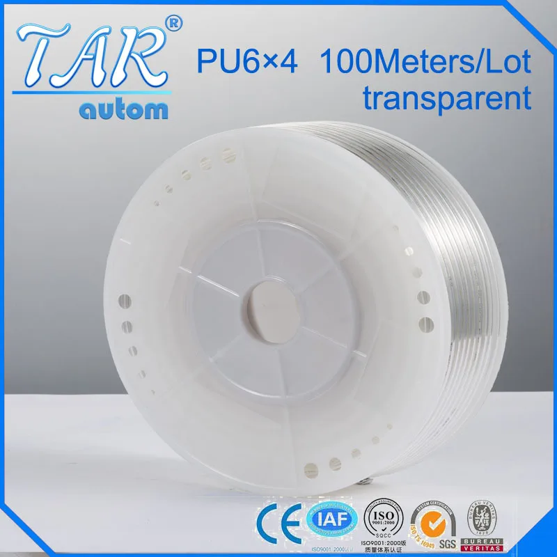 100m/piece High Quality Pneumatic Hose PU Tube OD 6MM ID 4MM Plastic Flexible Pipe PU6*4 Polyurethane Tubing transparent color
100m/piece High Quality Pneumatic Hose PU Tube OD 6MM ID 4MM Plastic Flexible Pipe PU6*4 Polyurethane Tubing transparent color