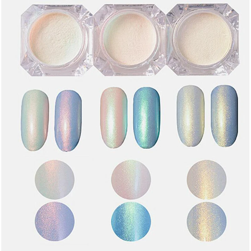 2g/Box Shining Nail Glitter Pearl Shimmer Nail Powder Nail Dust Powder 3 Colors Mermaid Manicure Nail Art Glitter
2g/Box Shining Nail Glitter Pearl Shimmer Nail Powder Nail Dust Powder 3 Colors Mermaid Manicure Nail Art Glitter