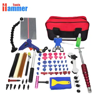 PDR Tools Kit Paintless Dent Repair Tool Set for Car body dent removal tools set Glue sticks Glue Gun hand Tools Bag
PDR Tools Kit Paintless Dent Repair Tool Set for Car body dent removal tools set Glue sticks Glue Gun hand Tools Bag