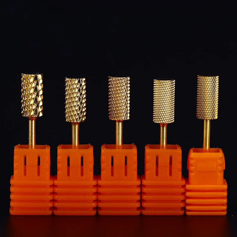5 Pcs Nail Drill Bit Set Gold Smooth Top Burr Electric Drill Accessories Manicure Nail Art UV LED Gel Nail Tool
5 Pcs Nail Drill Bit Set Gold Smooth Top Burr Electric Drill Accessories Manicure Nail Art UV LED Gel Nail Tool