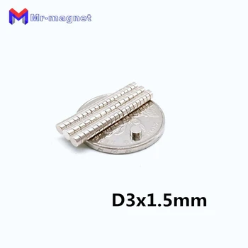 200pcs 3 x 1.5 mm Bulk Small Round Neodymium Disc Magnets N35 Super Powerful Strong Rare Earth NdFeB Magnet 3*1.5 D3x1.5 magnet
200pcs 3 x 1.5 mm Bulk Small Round Neodymium Disc Magnets N35 Super Powerful Strong Rare Earth NdFeB Magnet 3*1.5 D3x1.5 magnet