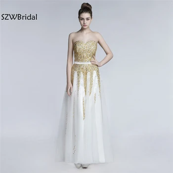 Fashion Vestido de festa Sweetheart Gold Beading Evening dress Long 2020 Vestido longo Evening gown vestido longo de festa
Fashion Vestido de festa Sweetheart Gold Beading Evening dress Long 2020 Vestido longo Evening gown vestido longo de festa