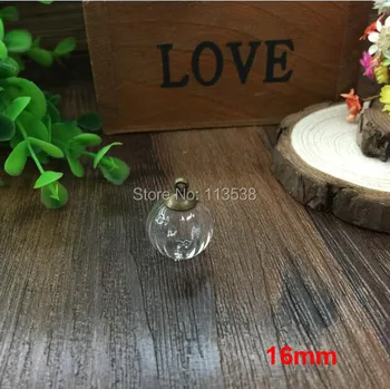 New 30sets per lot 16mm pumpkin glass globe with 3-4mm hole 8mm cap jewelry findings set Glass bottle vial jewelry accessory
New 30sets per lot 16mm pumpkin glass globe with 3-4mm hole 8mm cap jewelry findings set Glass bottle vial jewelry accessory