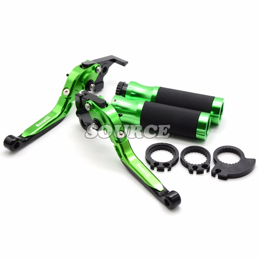 New style Motorcycle adjustable green brake clutch levers & Hand Grips For Benelli BJ600gs BN600I BJ300GS BN300 BN600 BJ600
New style Motorcycle adjustable green brake clutch levers & Hand Grips For Benelli BJ600gs BN600I BJ300GS BN300 BN600 BJ600