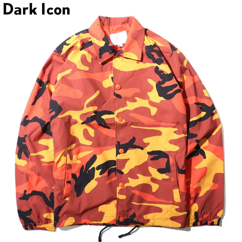 DARK ICON Camouflage Turn-down Collar Men's Jacket 2019 Autumn Thin Style Multy Camo Jackets Men 8 Colors
DARK ICON Camouflage Turn-down Collar Men's Jacket 2019 Autumn Thin Style Multy Camo Jackets Men 8 Colors