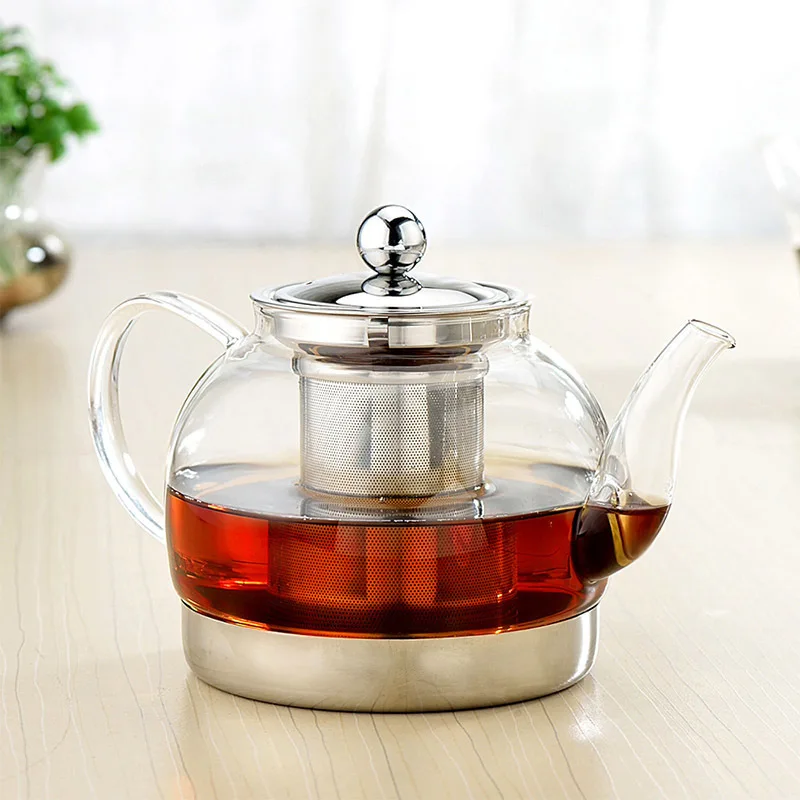 1200ML Heat-Resistant Glass Kettle Heating coffee pot Large Capacity Kettle Stainless Steel Filter Scented Tea Teapot Induction
1200ML Heat-Resistant Glass Kettle Heating coffee pot Large Capacity Kettle Stainless Steel Filter Scented Tea Teapot Induction