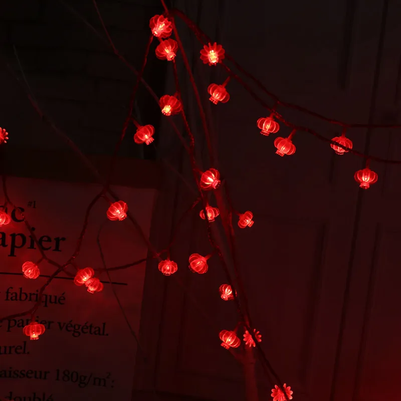 Aqumotic Red LED Holiday Lantern Long 6M (19.6ft) 40 Chinese Knots or Lanterns Lighted Chinatown Decor No Battery Outdoor Light
Aqumotic Red LED Holiday Lantern Long 6M (19.6ft) 40 Chinese Knots or Lanterns Lighted Chinatown Decor No Battery Outdoor Light