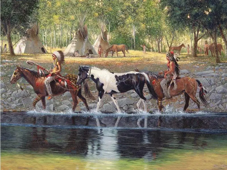 5D DIY full Square drill Diamond painting Cross stitch Indian man riding a horse Diamond embroidery Mosaic decor
5D DIY full Square drill Diamond painting Cross stitch Indian man riding a horse Diamond embroidery Mosaic decor