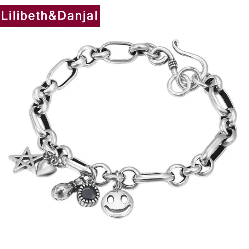 2019 Charm women's bracelets Bangle 100% 925 Sterling Silver fine Jewelry for men femme friendship Bracelet accesorios mujer B29
2019 Charm women's bracelets Bangle 100% 925 Sterling Silver fine Jewelry for men femme friendship Bracelet accesorios mujer B29