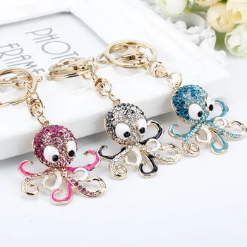 dongsheng Creative Octopus Keychain Keyring Crystal Ocean Animal Key Chain for Women Purse Handbag Bags Pendant Key Chain Ring
dongsheng Creative Octopus Keychain Keyring Crystal Ocean Animal Key Chain for Women Purse Handbag Bags Pendant Key Chain Ring
