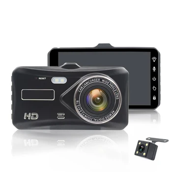 4.0 inch HD Car DVR Automobile Recorder Cam Video Night Vision 1080P Dual Lens Dash Camera Recorder Car Dash Cam Auto Camcorder
4.0 inch HD Car DVR Automobile Recorder Cam Video Night Vision 1080P Dual Lens Dash Camera Recorder Car Dash Cam Auto Camcorder