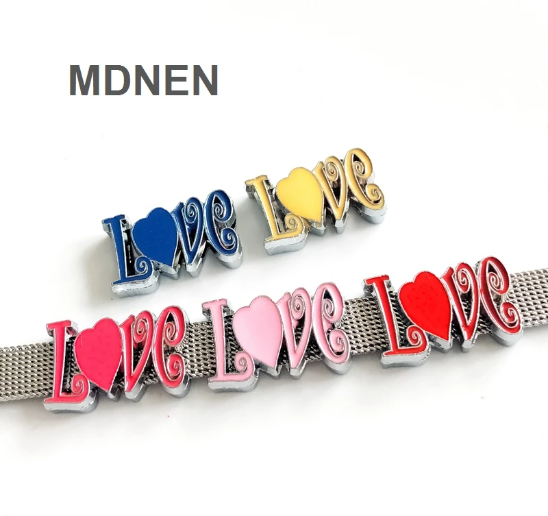 20PCS 8MM Enamel Colorful LOVE Slide Charms Letters DIY Accessories Fit 8mm Belts Bracelets, CCOR, CD0320
20PCS 8MM Enamel Colorful LOVE Slide Charms Letters DIY Accessories Fit 8mm Belts Bracelets, CCOR, CD0320