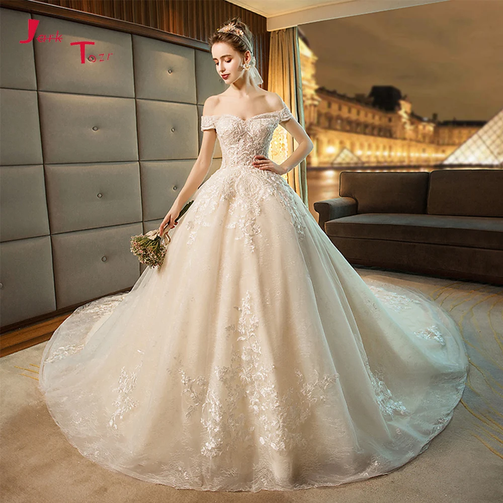 Vestido De Noiva Rendda 2019 Boat Neck Short Sleeve Beading Appliques Lace Ball Gown Wedding Dress Plus Size China Trouwjurken
Vestido De Noiva Rendda 2019 Boat Neck Short Sleeve Beading Appliques Lace Ball Gown Wedding Dress Plus Size China Trouwjurken