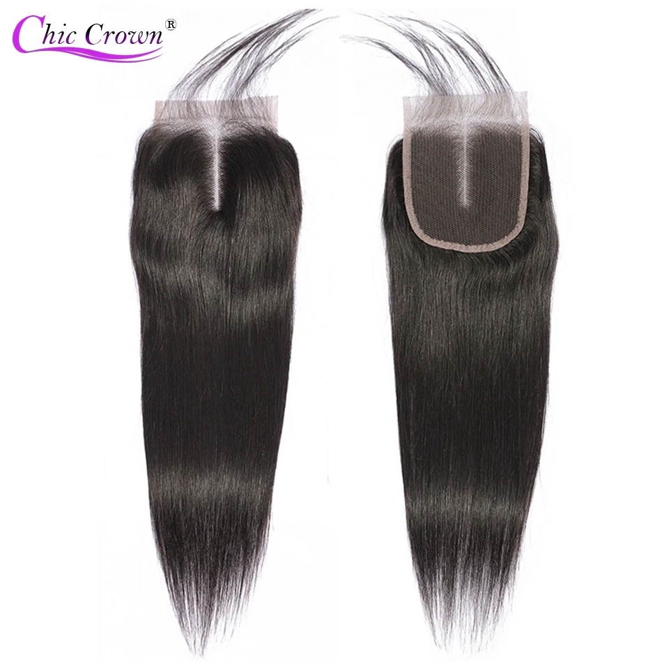 Straight Closure Free/Middle/Three Part Lace Closure Chic Crown 4 x 4 Brazilian Closure Straight Human Hair Natural Black Color
Straight Closure Free/Middle/Three Part Lace Closure Chic Crown 4 x 4 Brazilian Closure Straight Human Hair Natural Black Color