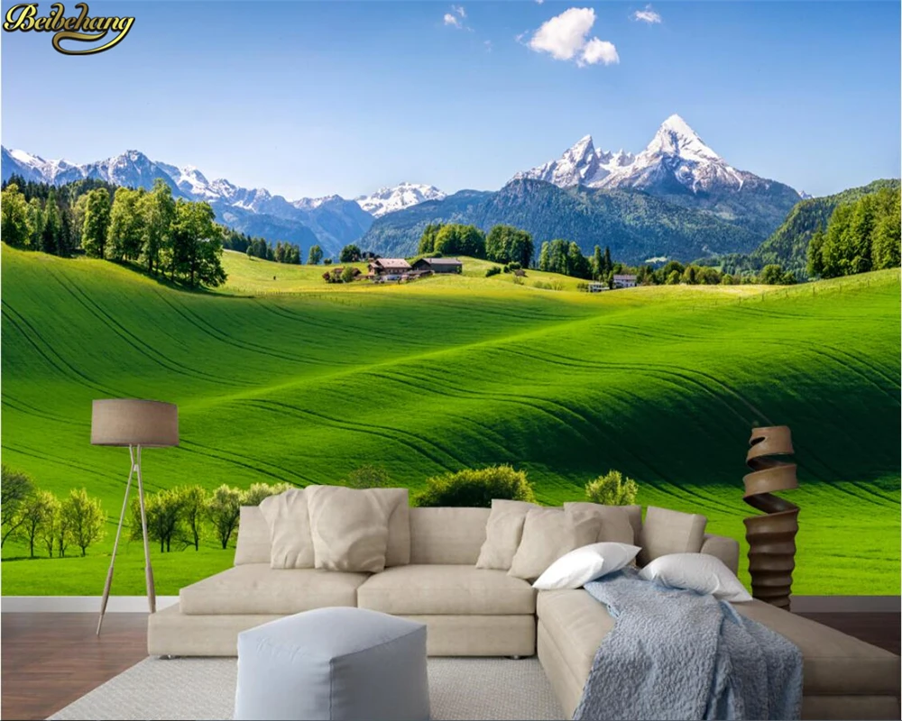 beibehang Custom photo wallpaper mural fresh green rural scenery backdrop decorative painting wall papers home decor
beibehang Custom photo wallpaper mural fresh green rural scenery backdrop decorative painting wall papers home decor