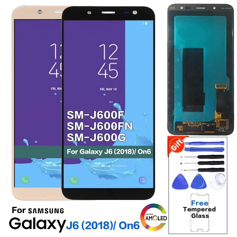 Original For Samsung Galaxy J6 2018 SM-J600F J600FN Display lcd Screen replacement for Samsung On6 SM-J600G lcd display module
Original For Samsung Galaxy J6 2018 SM-J600F J600FN Display lcd Screen replacement for Samsung On6 SM-J600G lcd display module