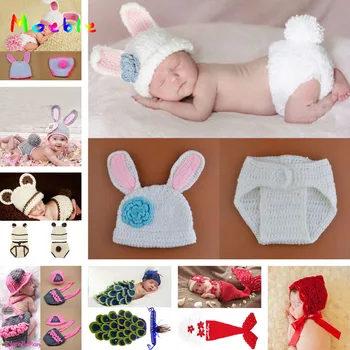 Cute Rabbit Design Baby Girl Photgraphy Props Crochet Hat&Diaper Set for Newborn baby Infant 0-10M 1set MZS-15032
Cute Rabbit Design Baby Girl Photgraphy Props Crochet Hat&Diaper Set for Newborn baby Infant 0-10M 1set MZS-15032