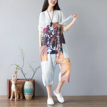 Women Floral Printed Summer Patchwork Jumpsuits Overalls Ladies Vintage Ripped Holes Jeans Rompers Playsuit Female Short Pants
Women Floral Printed Summer Patchwork Jumpsuits Overalls Ladies Vintage Ripped Holes Jeans Rompers Playsuit Female Short Pants