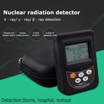 Nuclear Radiation Dosimeter Geiger Counter Beta Gamma X-ray Y-ray B-ray tube Marble Tester Nuclear Radiation Detector Alarm
Nuclear Radiation Dosimeter Geiger Counter Beta Gamma X-ray Y-ray B-ray tube Marble Tester Nuclear Radiation Detector Alarm