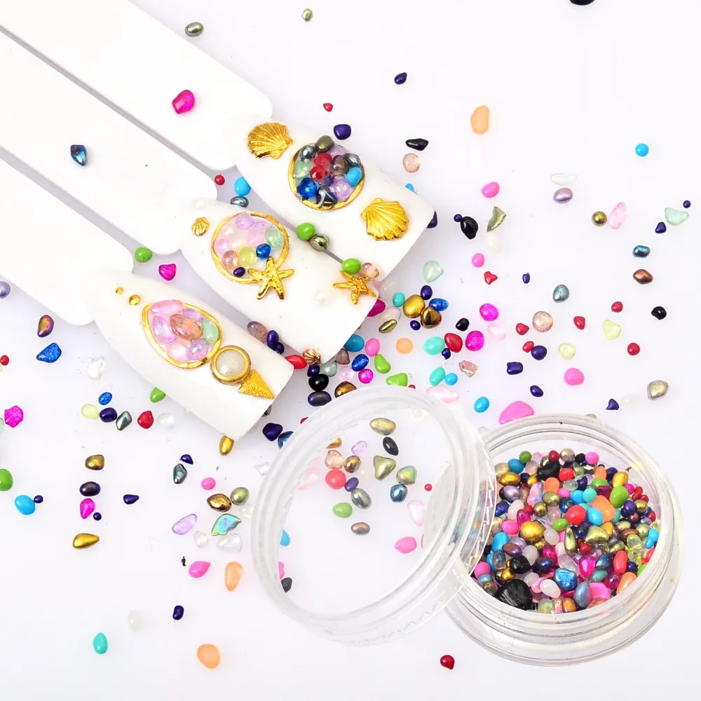 1 Box Natural Irregular Stone Nail Art Decorations Chameleon Mermaid AB Small Beads Gemstone Manicure 3D Rhinestone Tool
1 Box Natural Irregular Stone Nail Art Decorations Chameleon Mermaid AB Small Beads Gemstone Manicure 3D Rhinestone Tool