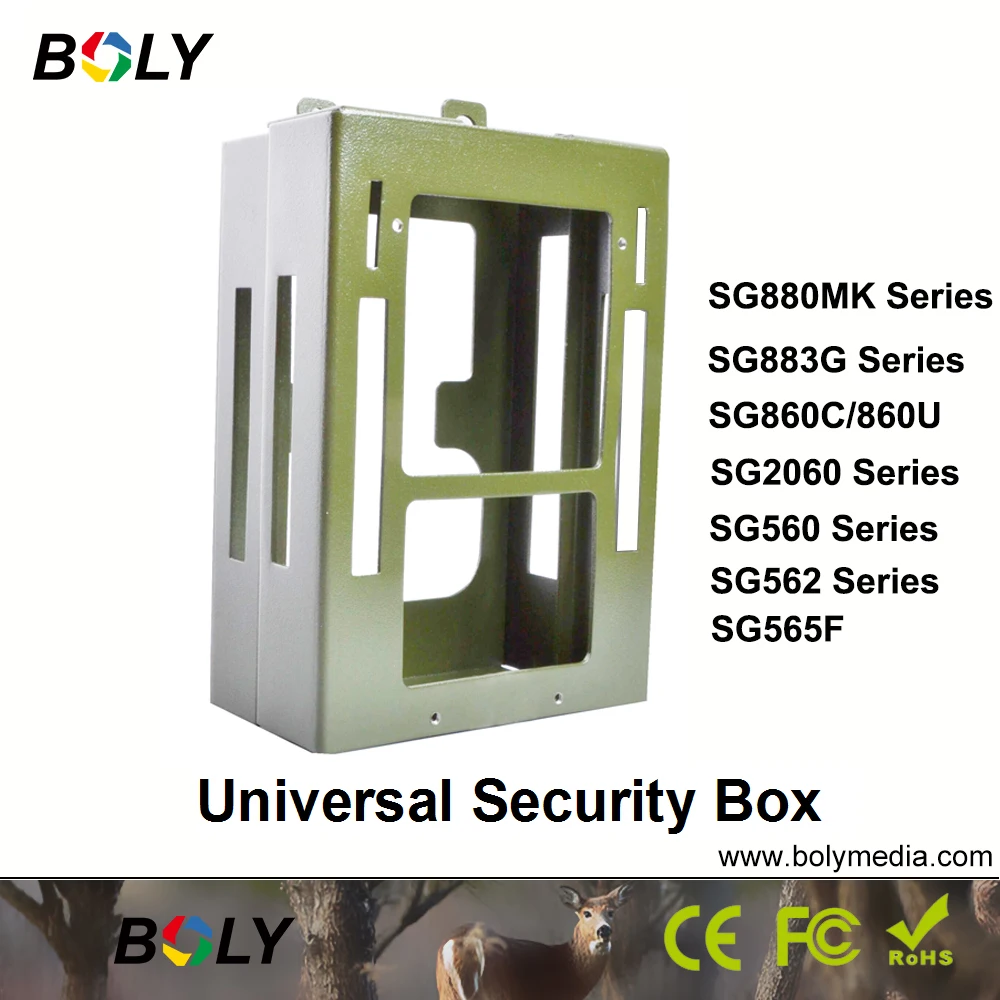 Bolyguard Scoutguard Boly brands safety case steel case can be locked for hunting cameras sg562 sg560 sg2060 mg880mk
Bolyguard Scoutguard Boly brands safety case steel case can be locked for hunting cameras sg562 sg560 sg2060 mg880mk