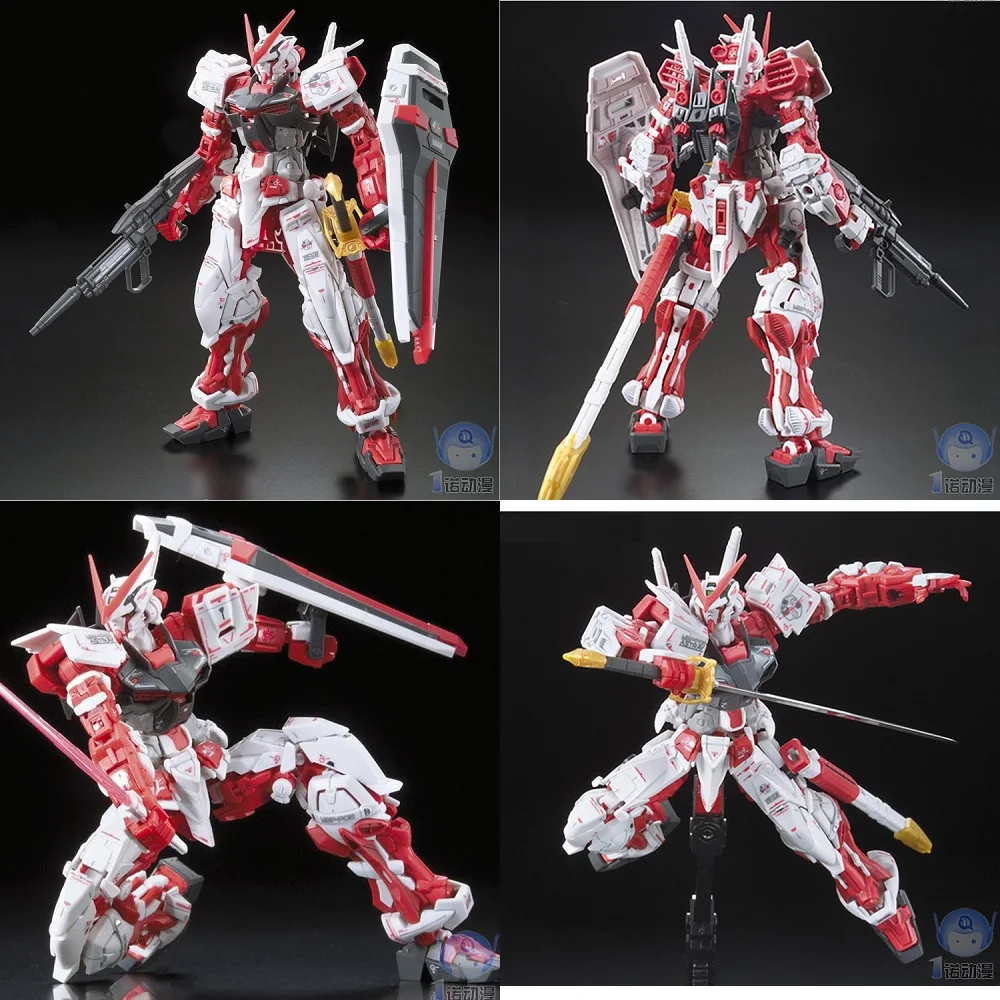 Оригинальная модель Gundam RG 1/144 астрая красная оправа справедливость свобода 00