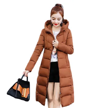 Winter Coat Women Black Gray Plus Size Loose Hooded Down Jackets 2019 New Autumn Fashion Korean Long Slim Warmth Clothing CX986
Winter Coat Women Black Gray Plus Size Loose Hooded Down Jackets 2019 New Autumn Fashion Korean Long Slim Warmth Clothing CX986