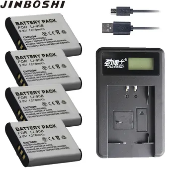 

4pcs Li-90B Li90B Li-92B Li92b LI 90B Battery+USB Charger for Camera Olympus XZ-2 SH-50 SH-1 SP-100 Tough TG-1 TG-2 TG-3 TG-4