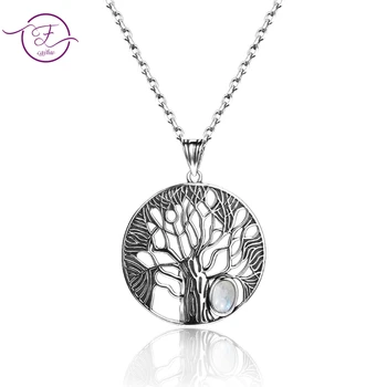 Natural Moonstone Life Tree Pendant Necklace For Women Fine Sterling Silver 925 Jewelry Daily Life Birthday Anniversary Gift
Natural Moonstone Life Tree Pendant Necklace For Women Fine Sterling Silver 925 Jewelry Daily Life Birthday Anniversary Gift