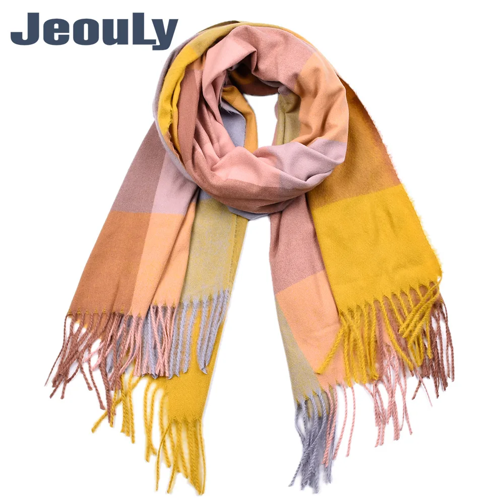 Luxury Brand Cashmere Scarf Women Ladies Men's Winter yarn dyed Shawls Pashmina plaid Tassel Long Scarves & Wraps christmas gift
Luxury Brand Cashmere Scarf Women Ladies Men's Winter yarn dyed Shawls Pashmina plaid Tassel Long Scarves & Wraps christmas gift