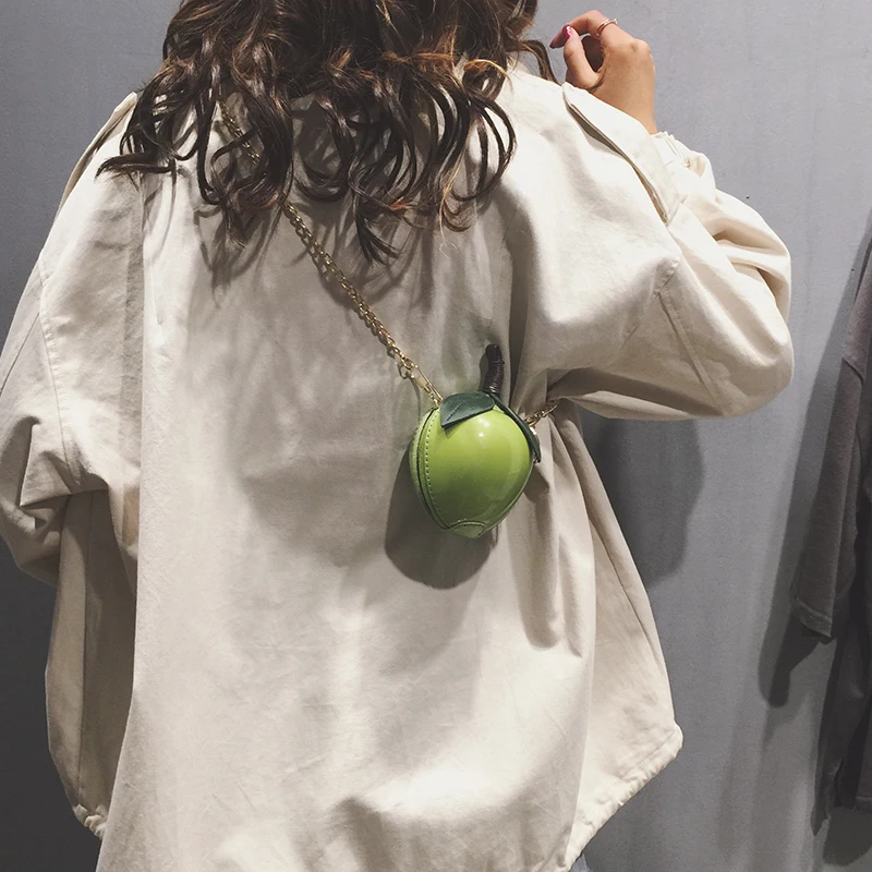 BENVICHED Ladies' pu bag 2019 spring women chain mini coin purse cartoon red Apple fashion Inclined single shoulder bag c461
BENVICHED Ladies' pu bag 2019 spring women chain mini coin purse cartoon red Apple fashion Inclined single shoulder bag c461