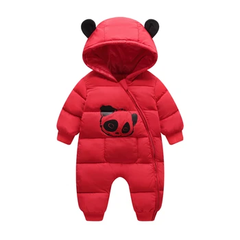 2019 Baby Cartoon Panda Warm Down Parkas Boys Girls Winter Hooded Rompers Infant Thicken Jumpsuit Kids Outwears Cute Soft Coats
2019 Baby Cartoon Panda Warm Down Parkas Boys Girls Winter Hooded Rompers Infant Thicken Jumpsuit Kids Outwears Cute Soft Coats