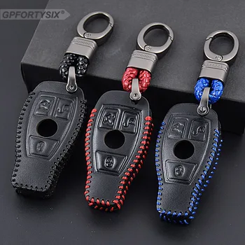 Genuine Leather Car Key Case Cover For Mercedes W203 W210 W211 Amg W204 C E S Cls Clk Cla Slk Classe Smart Car Keychain For Benz
Genuine Leather Car Key Case Cover For Mercedes W203 W210 W211 Amg W204 C E S Cls Clk Cla Slk Classe Smart Car Keychain For Benz