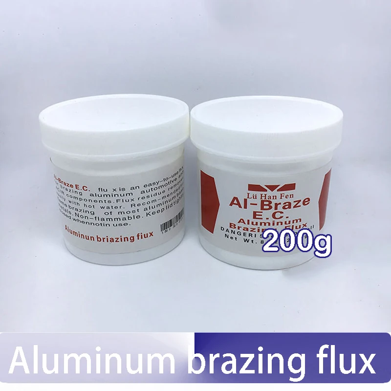 N.W. 200g Low temperature aluminum welding powder used in welding aluminum water tank etc brazing flux
N.W. 200g Low temperature aluminum welding powder used in welding aluminum water tank etc brazing flux