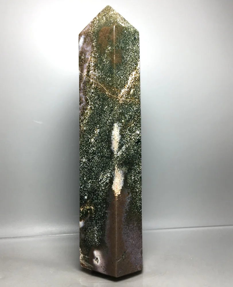 681g hot sale fengshui natural QUARTZ crystals healing stones OCEAN JASPER points wand
681g hot sale fengshui natural QUARTZ crystals healing stones OCEAN JASPER points wand