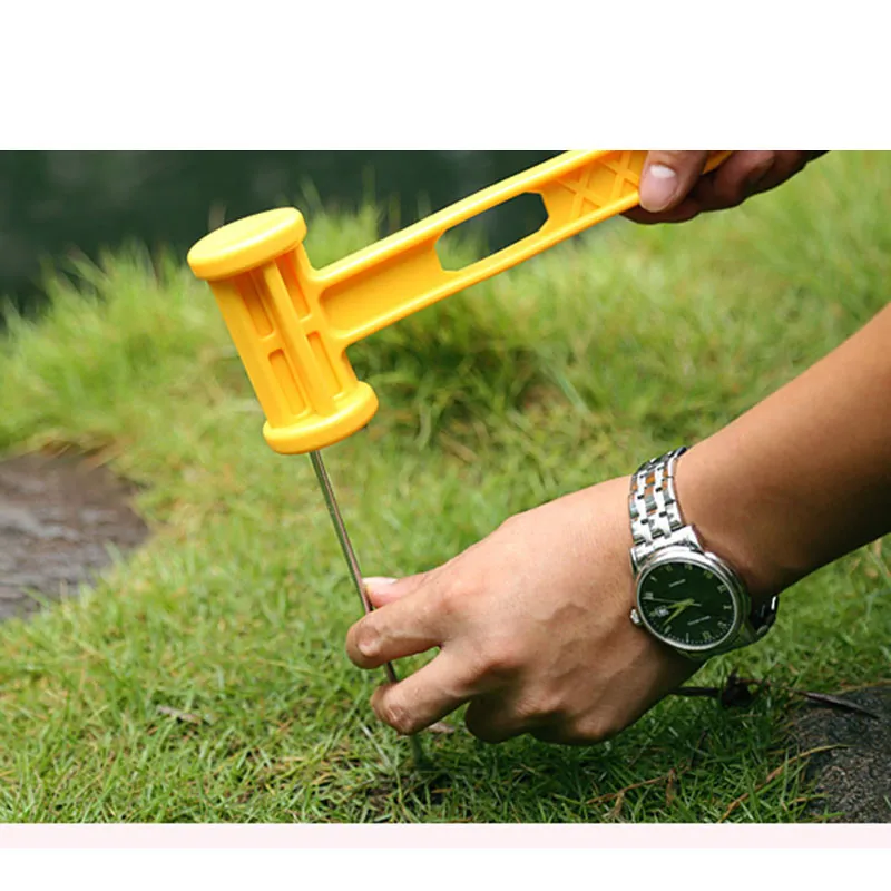1PCS Outdoor Camping Ultra Light Portable Plastic Hammer Camping Tent Nails Installation Tool Multi-function Tent Peg Knocking
1PCS Outdoor Camping Ultra Light Portable Plastic Hammer Camping Tent Nails Installation Tool Multi-function Tent Peg Knocking