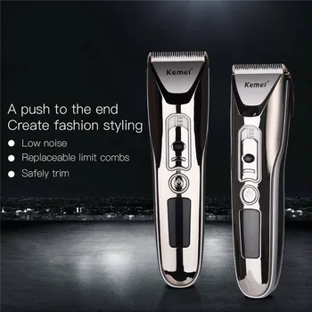 Electric Rechargeable Hair Trimmer Adjustable Clipper with 4 Limit Combs Ceramic Blades Hair Cutting Machine Waterproof X28
Electric Rechargeable Hair Trimmer Adjustable Clipper with 4 Limit Combs Ceramic Blades Hair Cutting Machine Waterproof X28